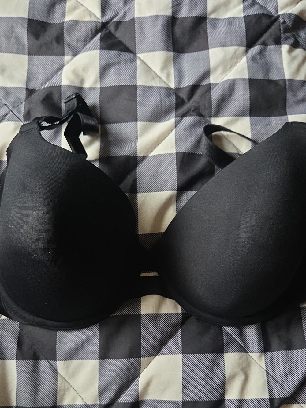 Warner's Black Molded T-Shirt Bra, 36D
